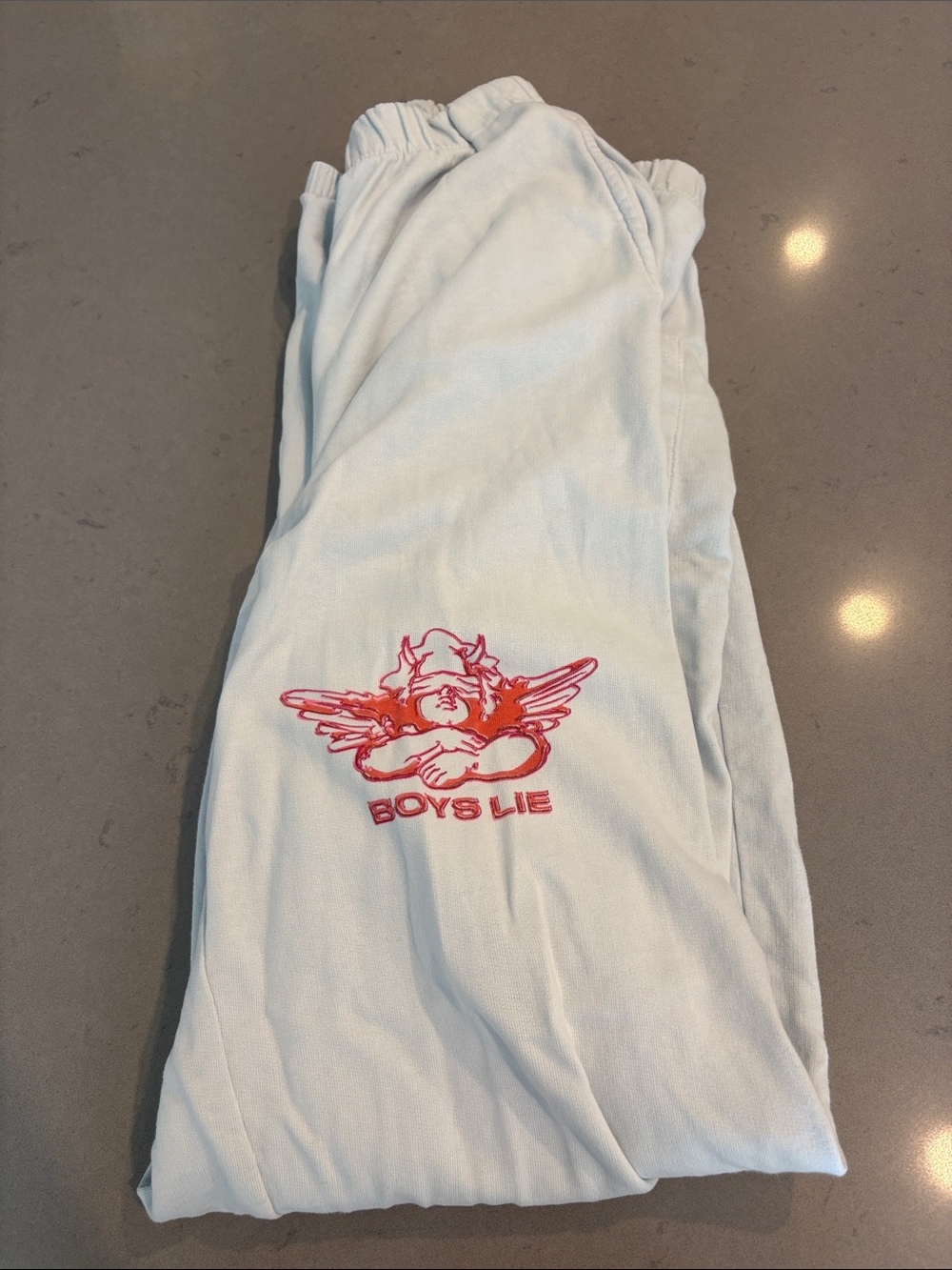 Boys Lie Light Blue Sweatpants S